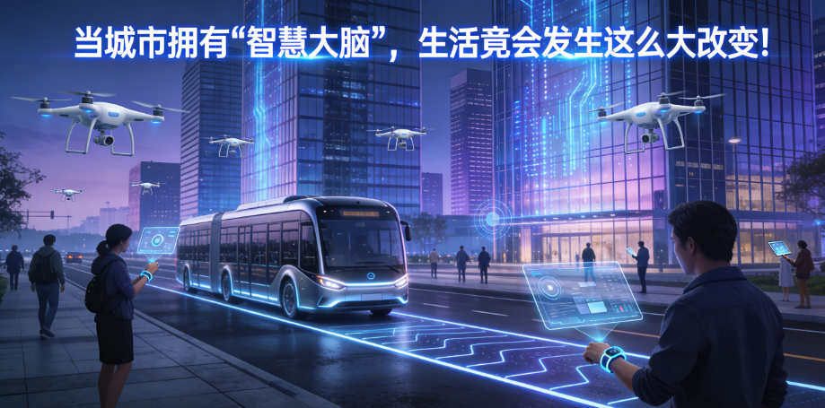 當城市擁有 “智慧大腦”,生活竟會發生這么大改變! 當城市擁有 “智慧大腦”,生活竟會發生這么大改變!
